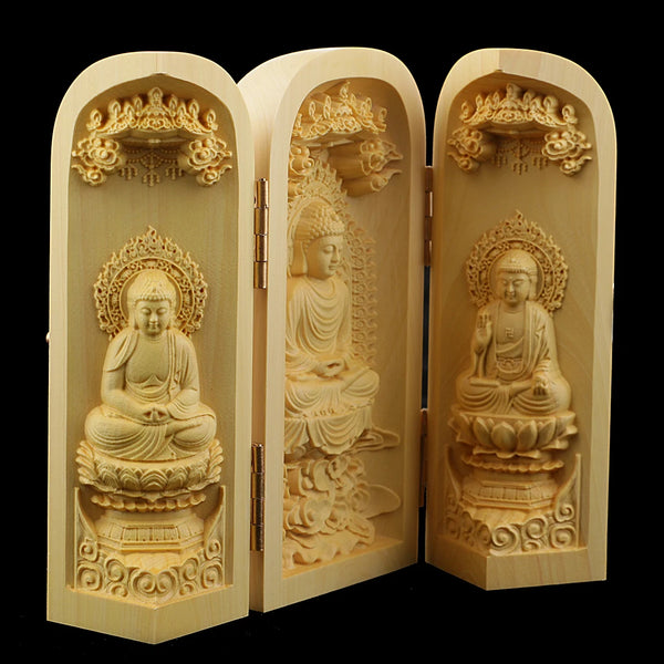 Wood Buddha Box-ToShay.org