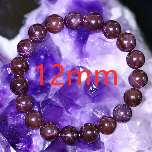 Red Star Light Garnet Bracelet-ToShay.org
