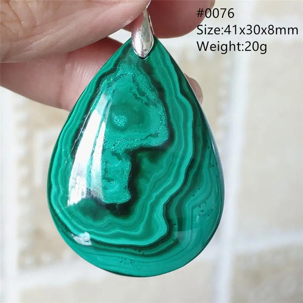 Green Malachite Pendant-ToShay.org