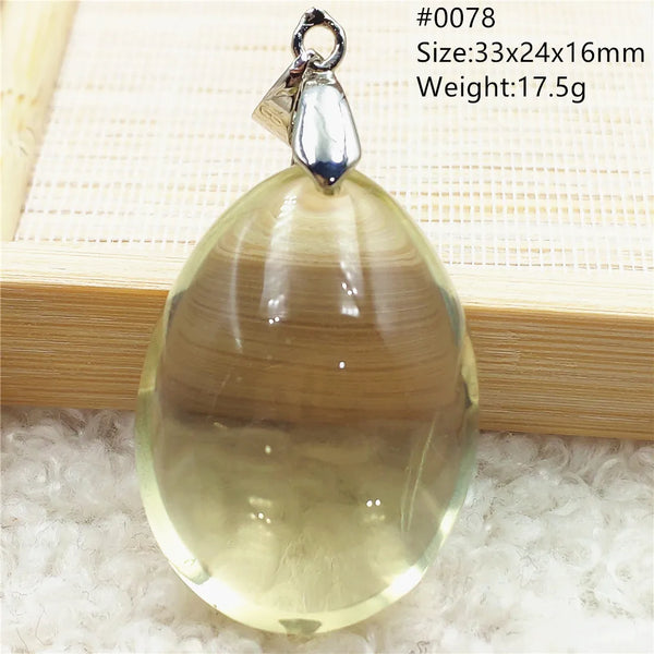 Yellow Citrine Quartz Pendant-ToShay.org