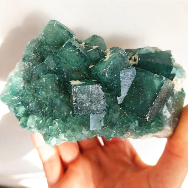Green Fluorite Crystal-ToShay.org