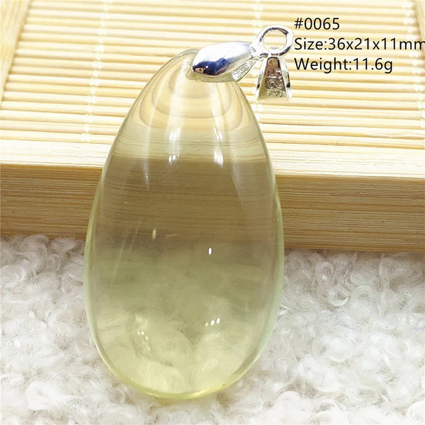 Yellow Citrine Quartz Pendant-ToShay.org