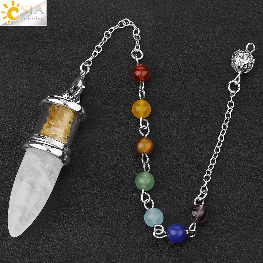Mixed Crystal Dowsing Pendulum-ToShay.org