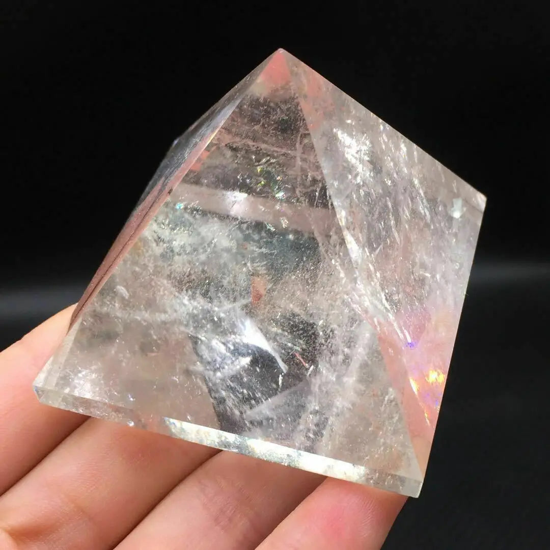 Clear Quartz Crystal Pyramid-ToShay.org