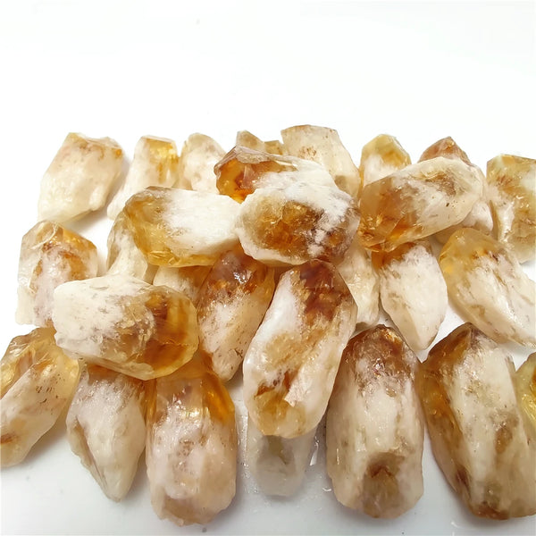 Yellow Citrine Quartz Crystal-ToShay.org