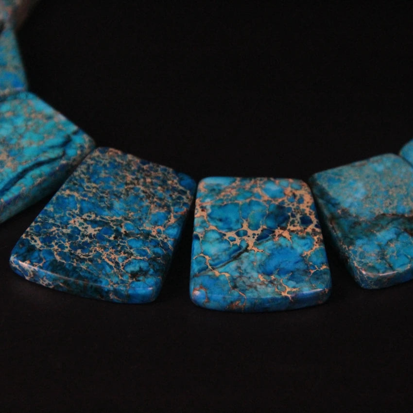 Mixed Emperor Jasper Slab Beads-ToShay.org
