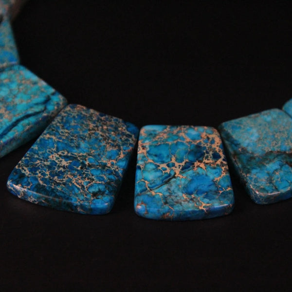 Mixed Emperor Jasper Slab Beads-ToShay.org