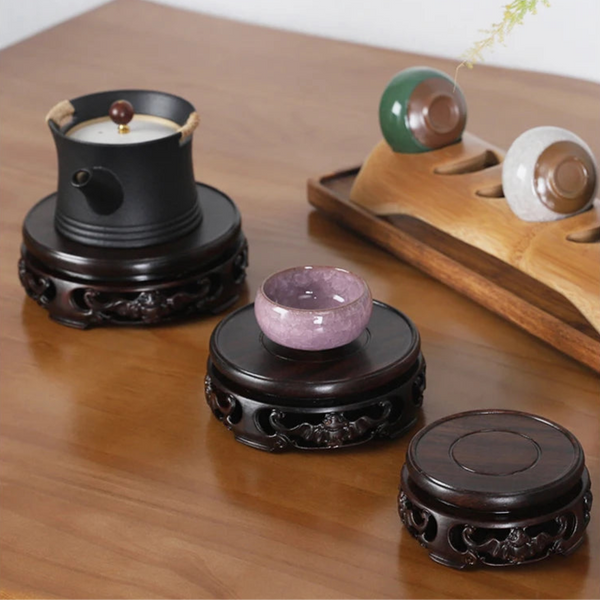 Ebony Wood Base-ToShay.org