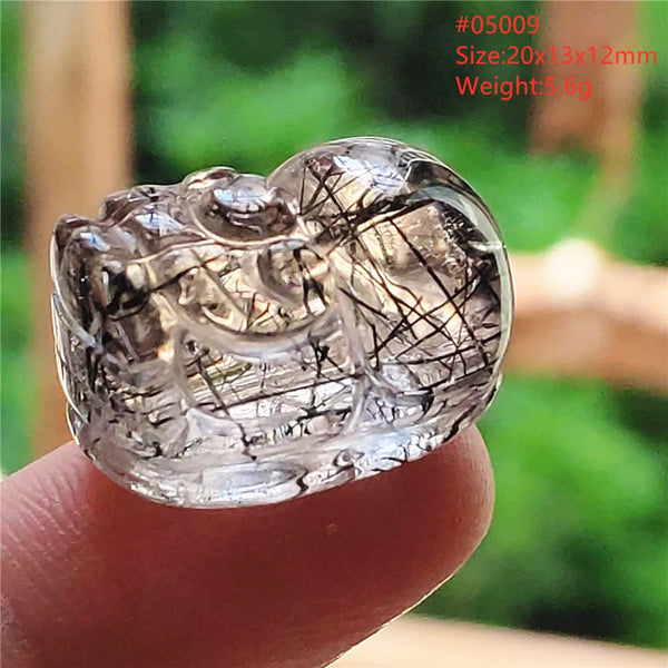 Black Rutilated Quartz Pi Xiu-ToShay.org