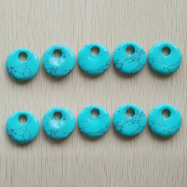 Mixed Crystal Donut Bead-ToShay.org