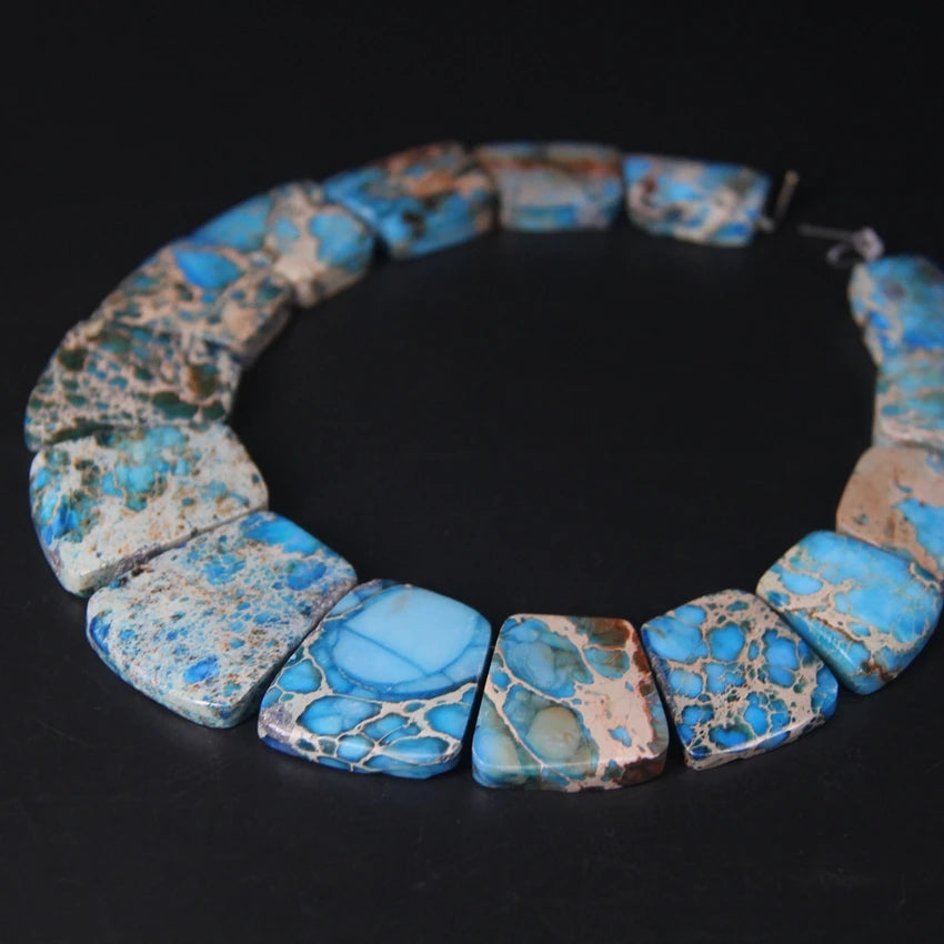 Mixed Emperor Jasper Slab Beads-ToShay.org
