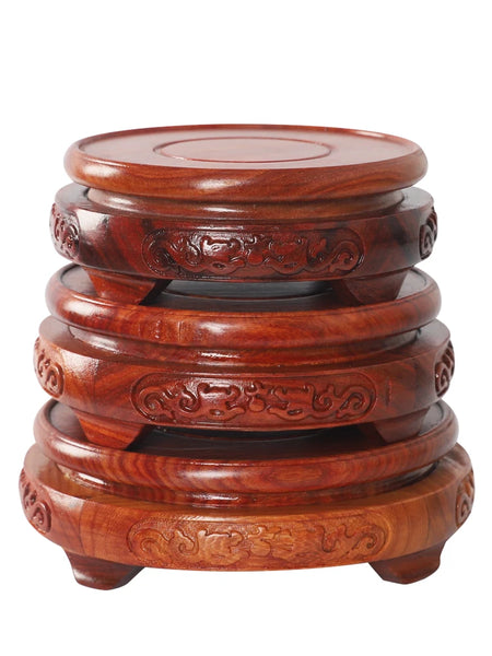 Red Sandalwood Dragon Base-ToShay.org