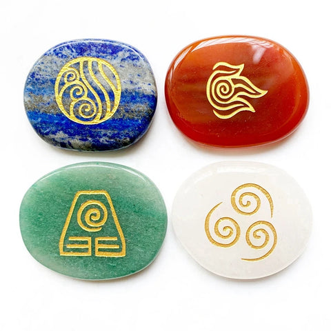 Element Symbols Palm Stones-ToShay.org