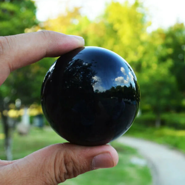 Clear Coloured Crystal Balls-ToShay.org