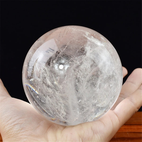 White Quartz Crystal Ball-ToShay.org