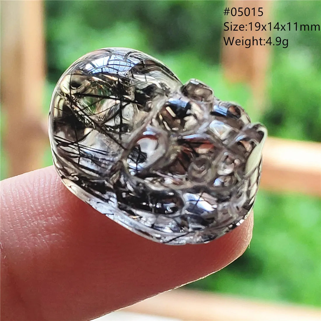Black Rutilated Quartz Pi Xiu-ToShay.org