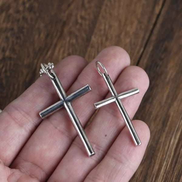 Silver Cross Pendant-ToShay.org
