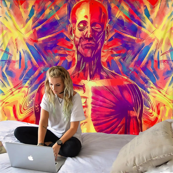 Chakra Meditation Tapestry-ToShay.org
