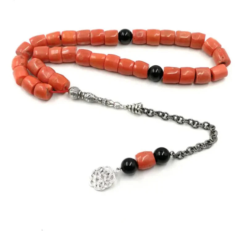 Red Coral Prayer Beads-ToShay.org