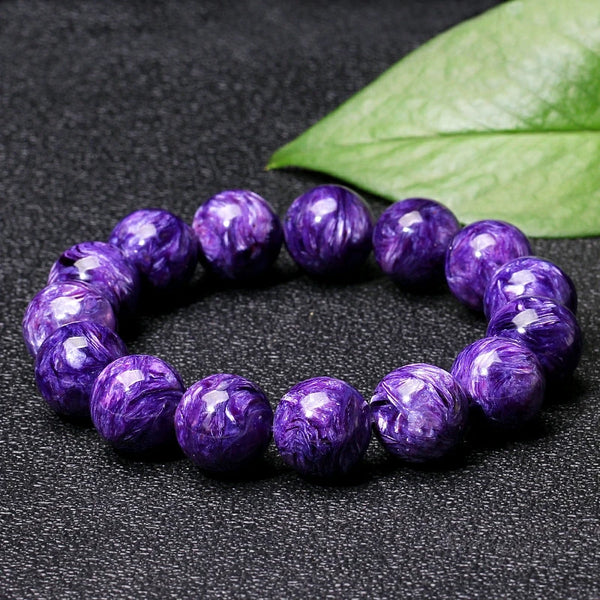 Purple Charoite Bracelet Russia-ToShay.org