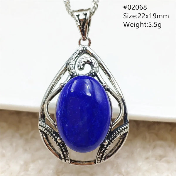 Blue Lapis Lazuli Pendant-ToShay.org