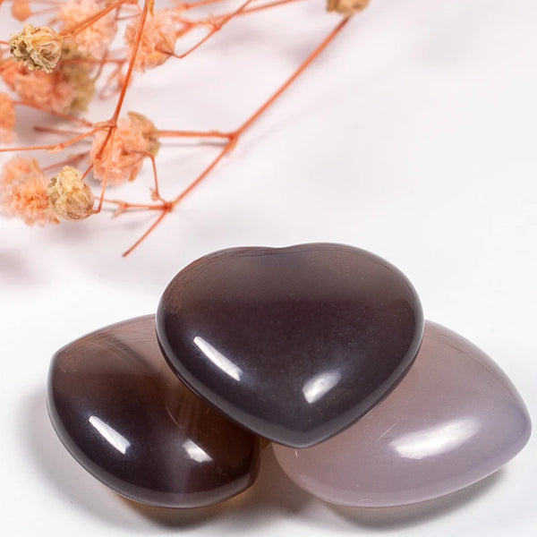 Mixed Quartz Crystal Heart-ToShay.org