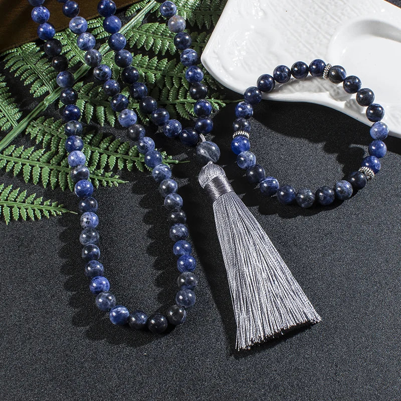 Blue Sodalite Japamala-ToShay.org