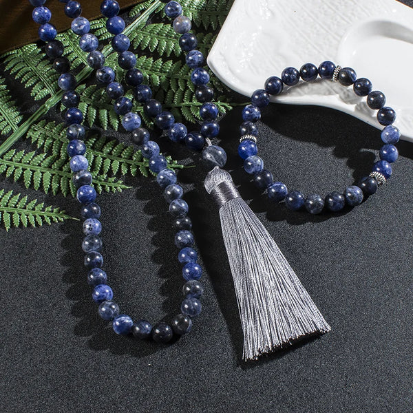 Blue Sodalite Japamala-ToShay.org