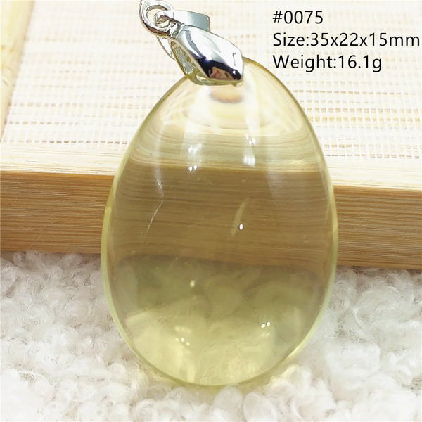 Yellow Citrine Quartz Pendant-ToShay.org