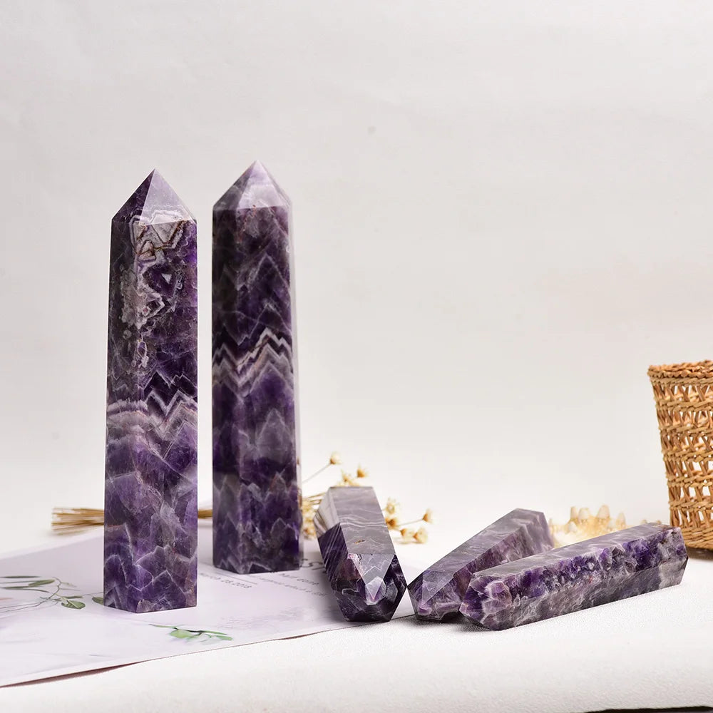 Purple Amethyst Quartz Point-ToShay.org