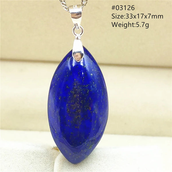 Blue Lapis Lazuli Pendant-ToShay.org