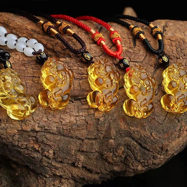 Yellow Citrine Quartz Pi Xiu-ToShay.org