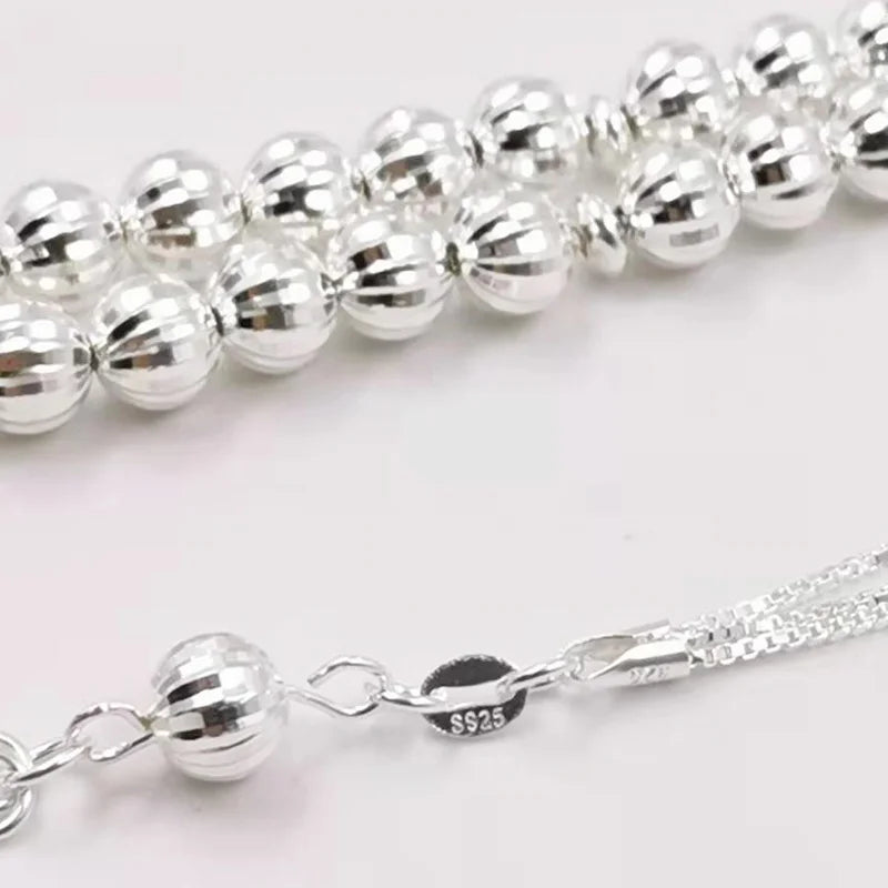 Silver Bead Tasbih-ToShay.org