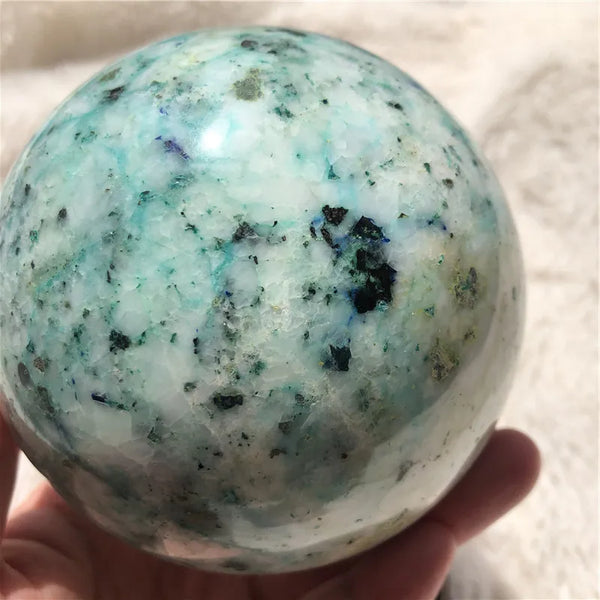 Green Phoenix Stone Ball-ToShay.org