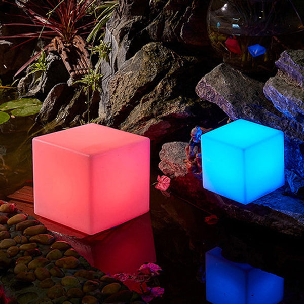 Cube Stool LED Light-ToShay.org