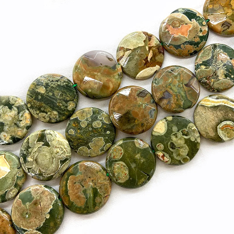 Green Kambaba Jasper Beads-ToShay.org