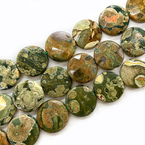 Green Kambaba Jasper Beads-ToShay.org