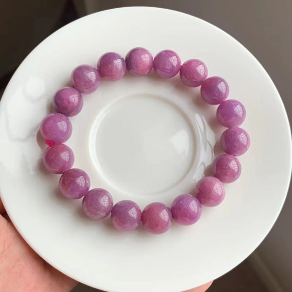 Red Ruby Bead Bracelet-ToShay.org