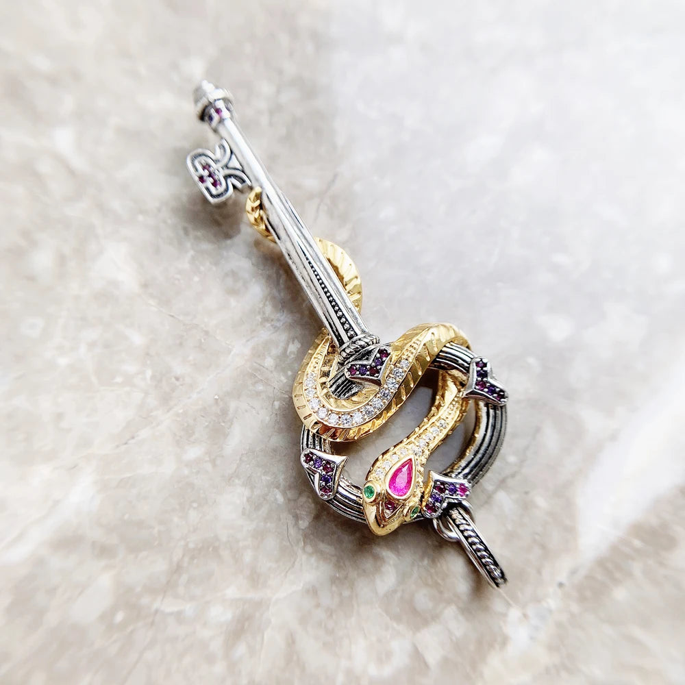 Silver Zircon Charms-ToShay.org