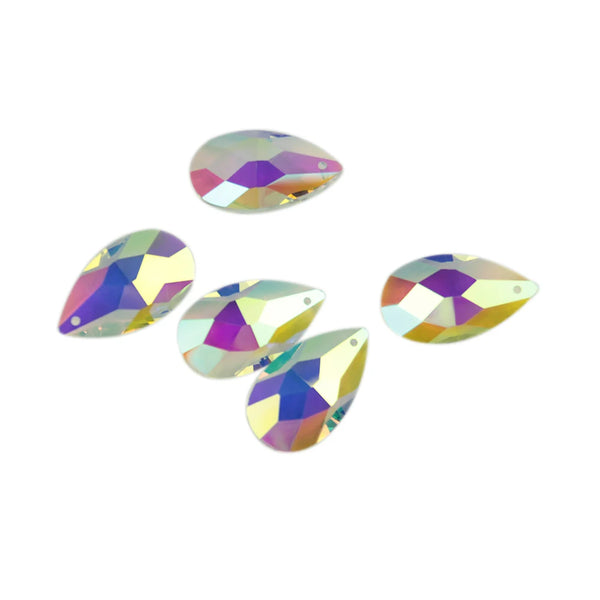 Crystal Tear Drop Pendant-ToShay.org