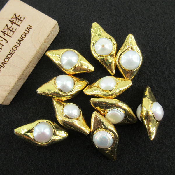 White Pearl Beads-ToShay.org