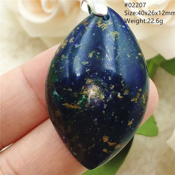 Blue Lapis Lazuli Pendant-ToShay.org