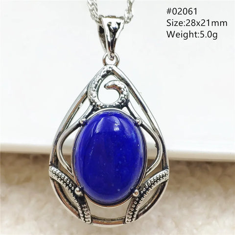 Blue Lapis Lazuli Pendant-ToShay.org