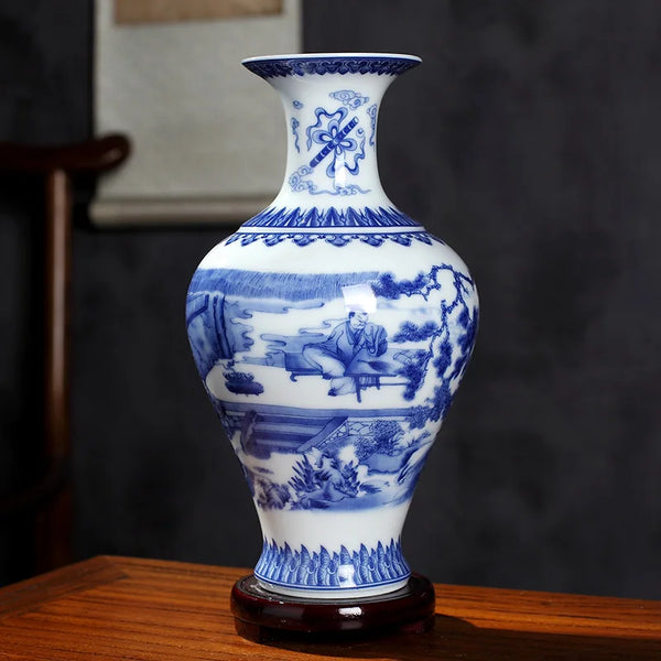 Jingdezhen Glazed Porcelain Vase-ToShay.org