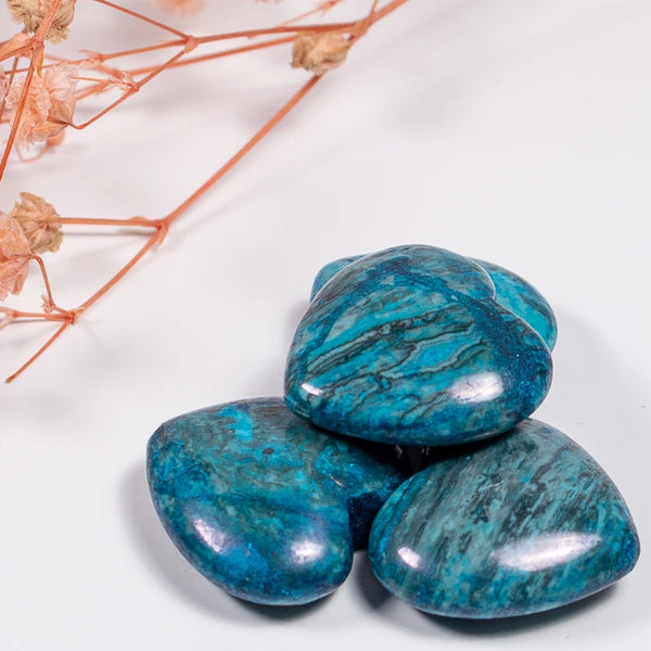 Mixed Quartz Crystal Heart-ToShay.org