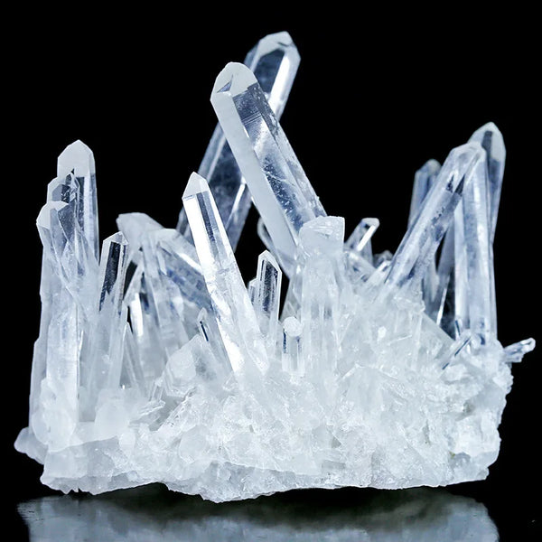 Clear Crystal Quartz Cluster-ToShay.org