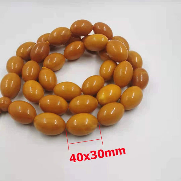 Orange Resin Misbaha-ToShay.org