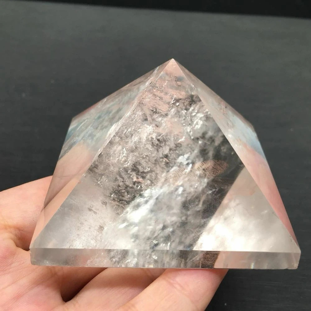 Clear Quartz Crystal Pyramid-ToShay.org
