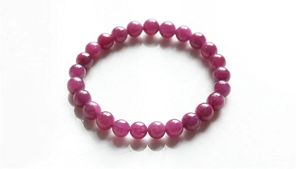 Red Rose Ruby Stone Bracelet-ToShay.org