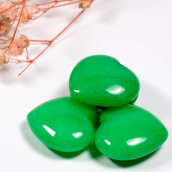 Mixed Quartz Crystal Heart-ToShay.org